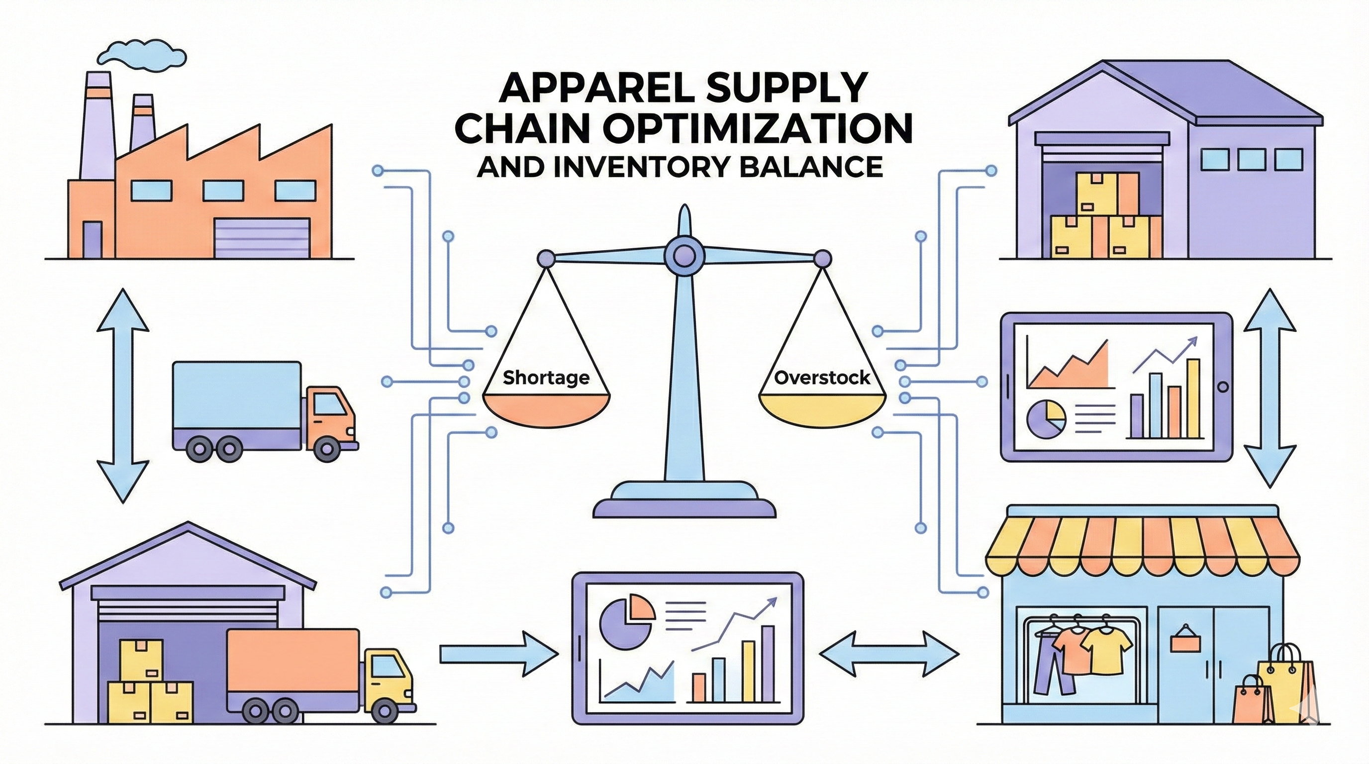アパレルサプライチェーンを変える在庫最適化とは？〜欠品も過剰も防ぐ、データドリブン経営の実現〜